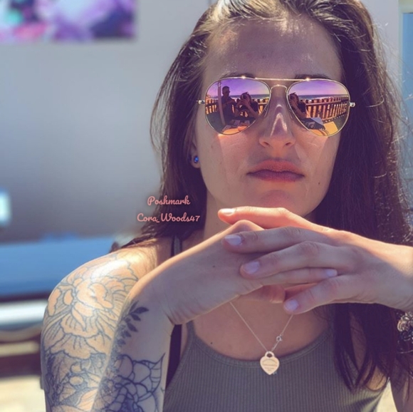 Ray Ban Aviator Copper Pink Flash Lenses RB3025 Gold Frame 58 / 62 Unisex New - Picture 15 of 16